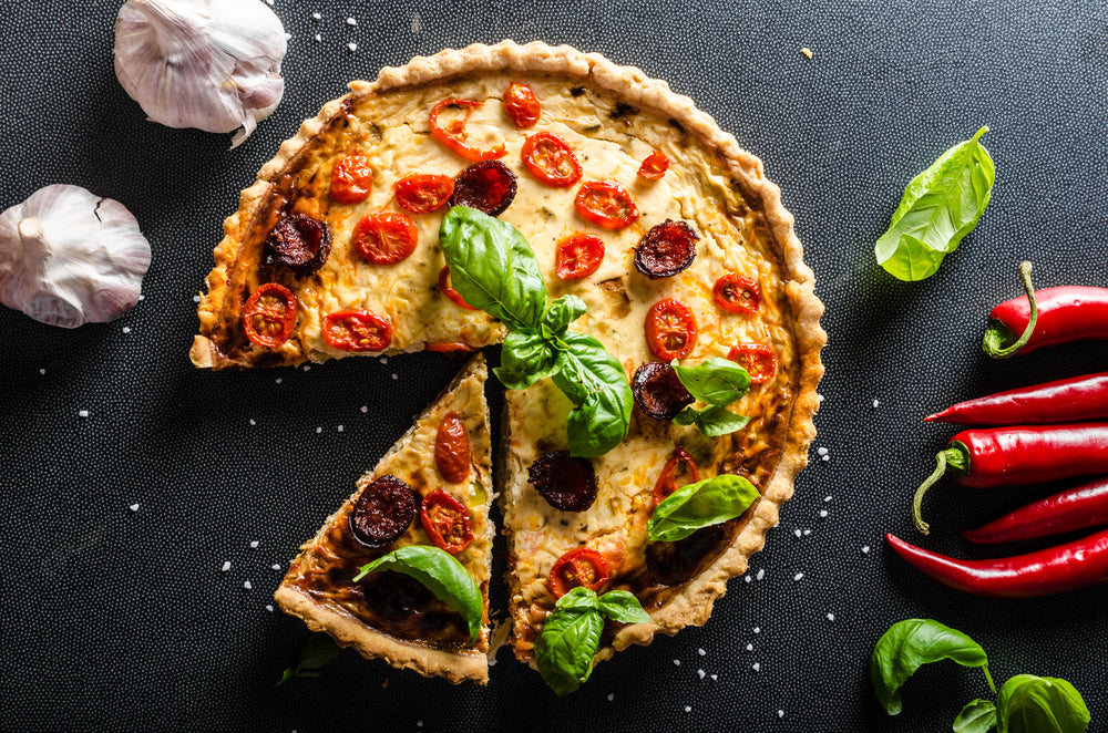 קיש קוטר 24 סנטים, 8 משולשים